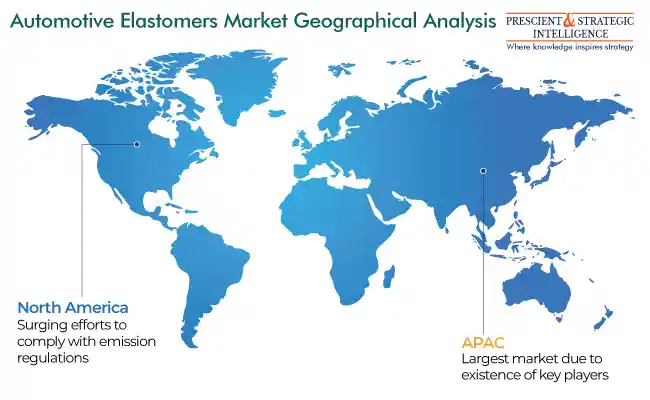Automotive Elastomers Market Geographical Analysis