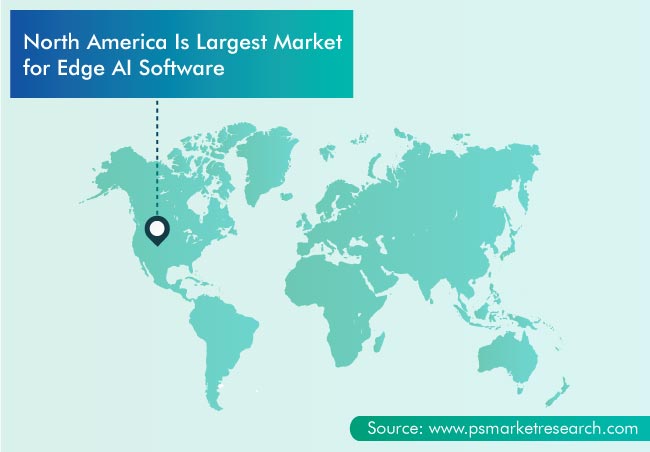 Edge AI Software Market Geographical Insight