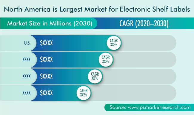 Electronic Shelf Label Market Geographical Insight