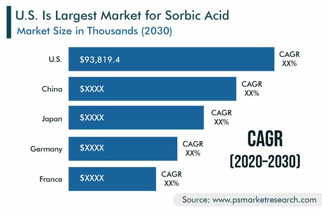 Sorbic Acid Market Geographical Insight
