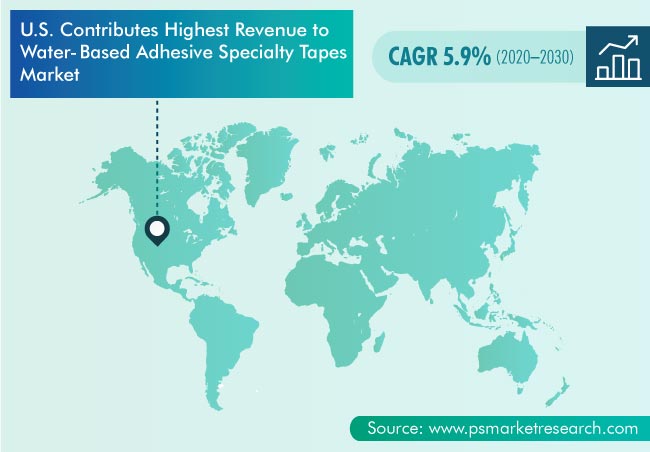 Water-Based Adhesive Specialty Tapes Market Geographical Insight