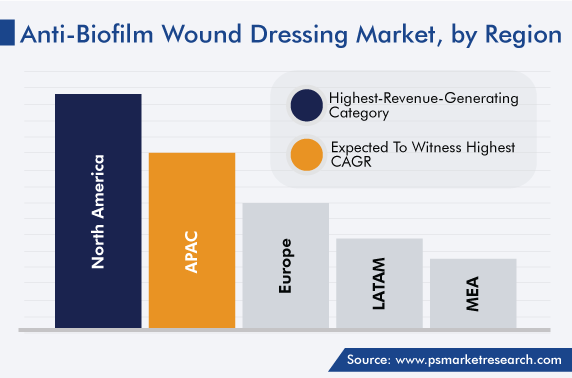 Anti-Biofilm Wound Dressing Market Regional Analysis