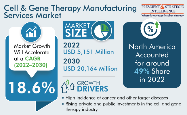 Cell & Gene Therapy Manufacturing Services Market Size