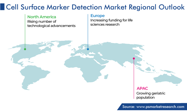 Cell Surface Marker Detection Market Geographical Analysis