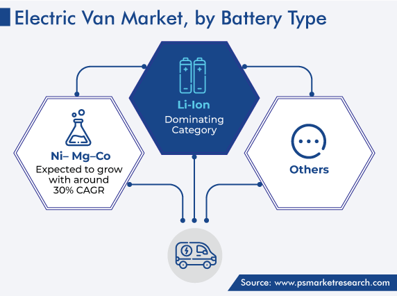 Electric Van Market, by Battery Type