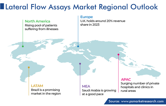 Lateral Flow Assays Market Regional Analysis
