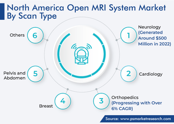 North America Open MRI System Market by Scan Type