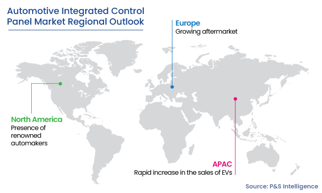 Automotive Integrated Control Panel Market Regional Analysis