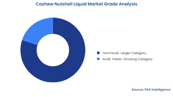 Cashew Nutshell Liquid Market Segmentation Analysis