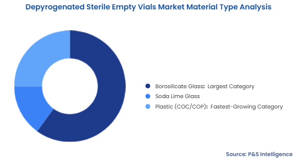 Depyrogenated Sterile Empty Vials Market Segmentation Analysis