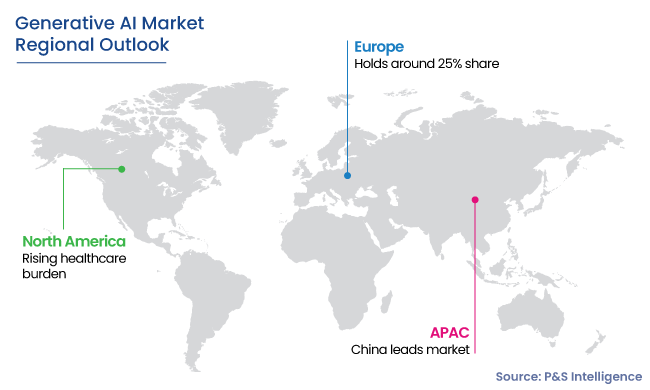 Generative AI Market Regional Outlook