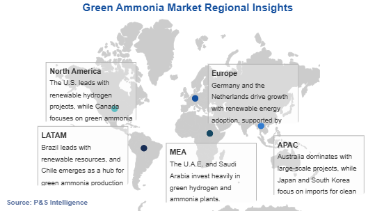 Green Ammonia Market Geographical Analysis