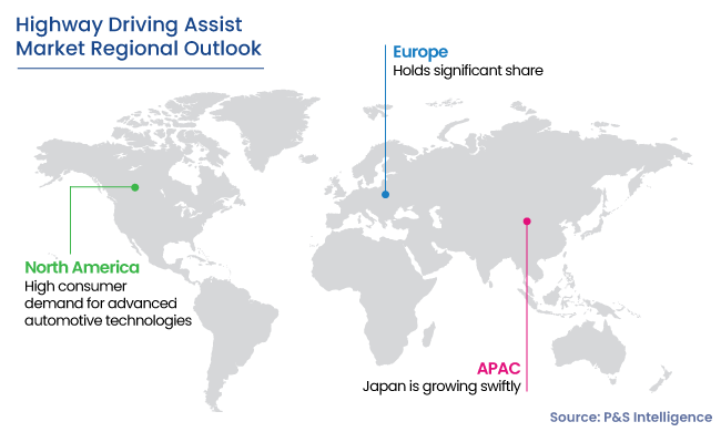 Highway Driving Assist Market Regional Analysis