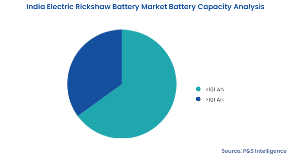 India Electric Rickshaw Battery Market Segmentation Analysis