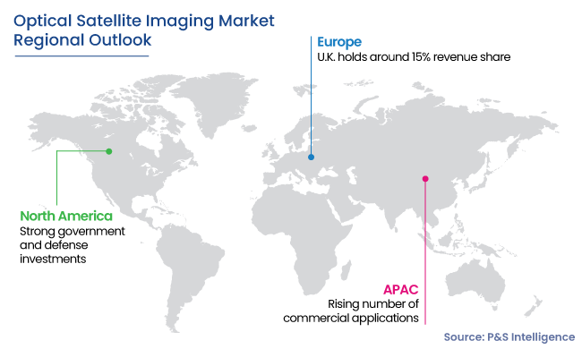 Optical Satellite Imaging Market Regional Outlook