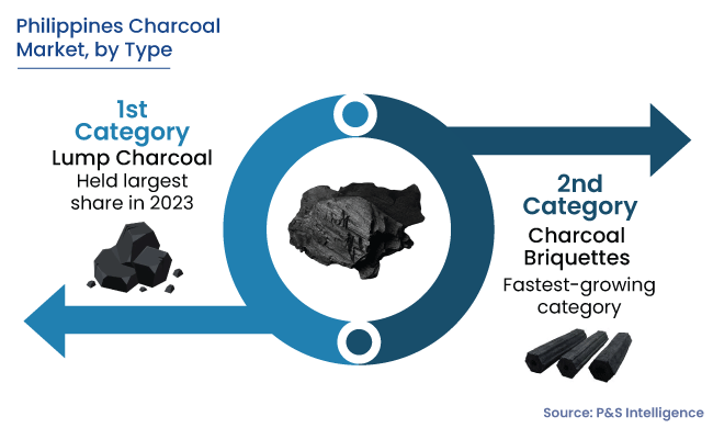 Philippines Charcoal Market Segmentation Analysis