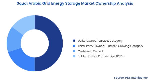 Saudi Arabia Grid Energy Storage Market Segmentation Analysis
