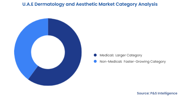 U.A.E Dermatology and Aesthetic Market Segmentation Analysis